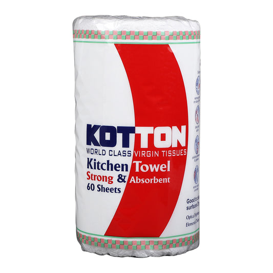 Kotton Kitchen Towels (60 Towels X 2 Ply)