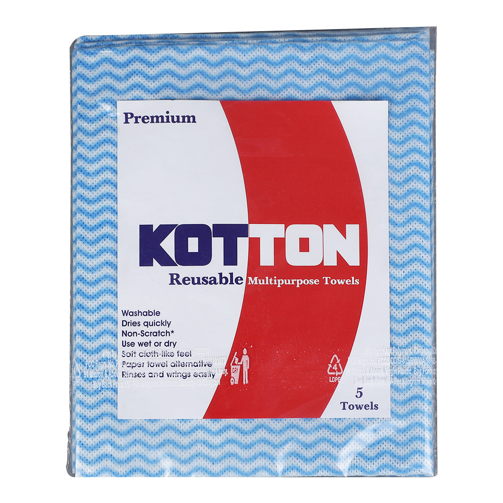 Kotton Multipurpose Towels (5 Towels)